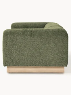 Sofá modular de borreguillo bouclé Natalie (3 plazas)
