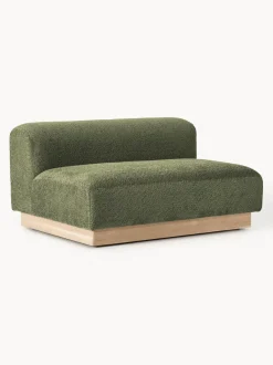 Sofá modular de borreguillo bouclé Natalie (2 plazas)