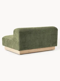 Sofá modular de borreguillo bouclé Natalie (2 plazas)