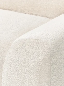 Sofá modular de borreguillo bouclé Wolke (3 plazas)