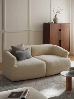 Sofá modular de borreguillo Sofia (2 plazas)
