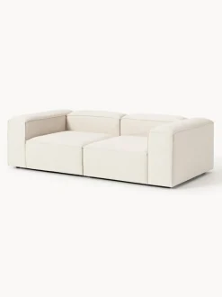 Sofá modular de mezcla de lino Lennon (3 plazas)