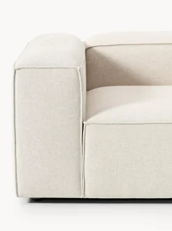 Sofá modular de mezcla de lino Lennon (3 plazas)