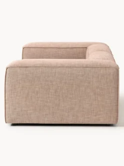 Sofá modular de mezcla de lino Lennon (3 plazas)
