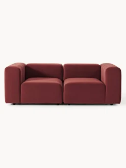 Sofá modular de terciopelo Lena (3 plazas)