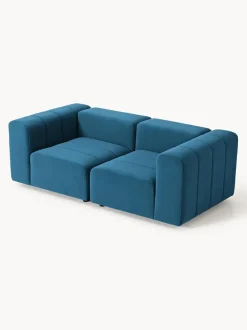 Sofá modular de terciopelo Lena (3 plazas)