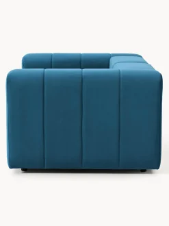 Sofá modular de terciopelo Lena (3 plazas)