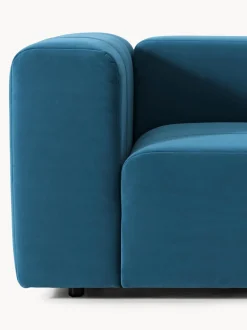 Sofá modular de terciopelo Lena (3 plazas)