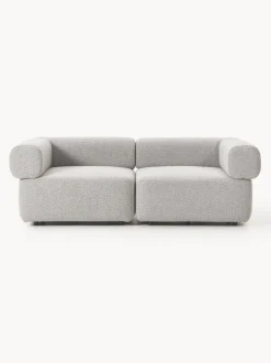 Sofá modular en tejido bouclé Anton (3 plazas)
