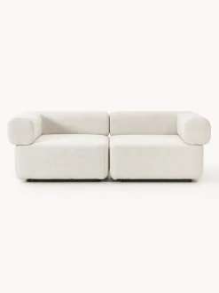 Sofá modular en tejido bouclé Anton (3 plazas)