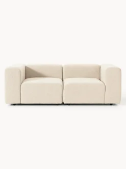 Sofá modular en tejido bouclé Lena (3 plazas)