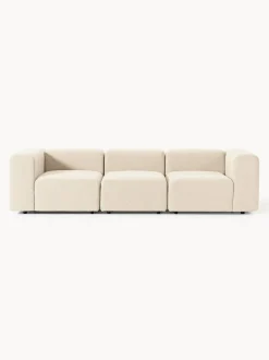 Sofá modular en tejido bouclé Lena (4 plazas)