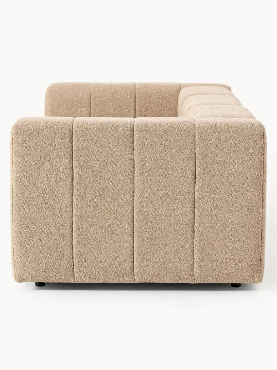 Sofá modular en tejido bouclé Lena (4 plazas)
