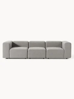 Sofá modular en tejido bouclé Lena (4 plazas)