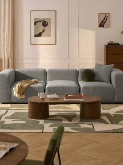 Sofá modular en tejido bouclé Lena (4 plazas)