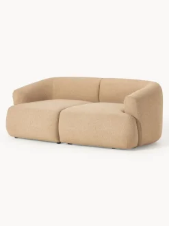 Sofá modular en tejido bouclé Sofia (2 plazas)