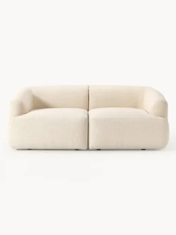 Sofá modular en tejido bouclé Sofia (2 plazas)