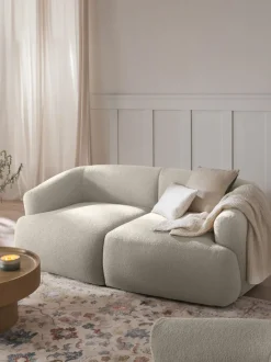 Sofá modular en tejido bouclé Sofia (2 plazas)
