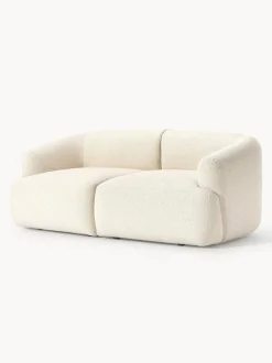 Sofá modular en tejido bouclé Sofia (2 plazas)