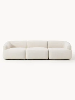 Sofá modular en tejido bouclé Sofia (3 plazas)