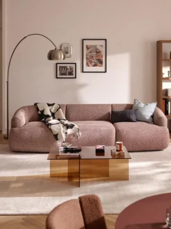 Sofá modular en tejido bouclé Sofia (3 plazas)
