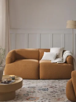 Sofá modular en tejido bouclé Sofia (2 plazas)