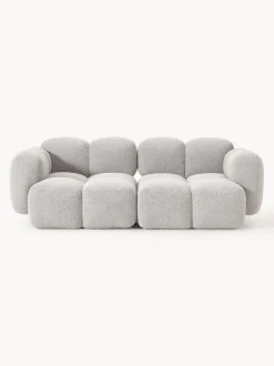 Sofá modular en tejido bouclé Tayla (3 plazas)