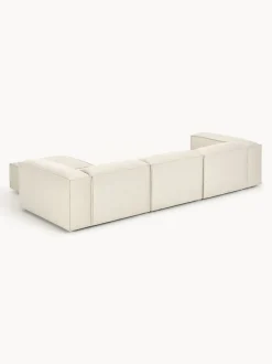 Sofá rinconera modular con reposapiés izquierdo/derecho Lennon (4 plazas)