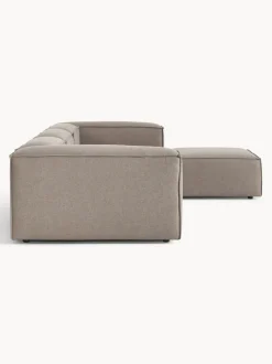 Sofá rinconera modular con reposapiés izquierdo/derecho Lennon (4 plazas)