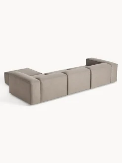 Sofá rinconera modular con reposapiés izquierdo/derecho Lennon (4 plazas)