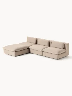 Sofá rinconera modular con reposapiés izquierdo/derecho Felix