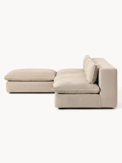 Sofá rinconera modular con reposapiés izquierdo/derecho Felix