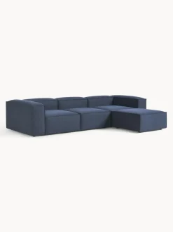 Sofá rinconera modular con reposapiés izquierdo/derecho Lennon (4 plazas)
