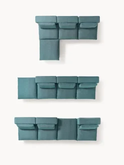 Sofá rinconera modular con reposapiés izquierdo/derecho Felix