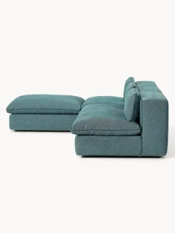 Sofá rinconera modular con reposapiés izquierdo/derecho Felix