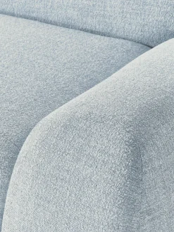 Sofá rinconera modular en tejido bouclé Wolke (4 plazas)
