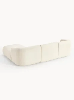Sofá rinconera modular en tejido bouclé Sofia (3 plazas)