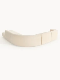 Sofá rinconera modular en tejido bouclé Sofia (4 plazas)