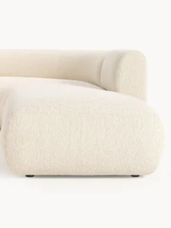 Sofá rinconera modular en tejido bouclé Sofia (4 plazas)
