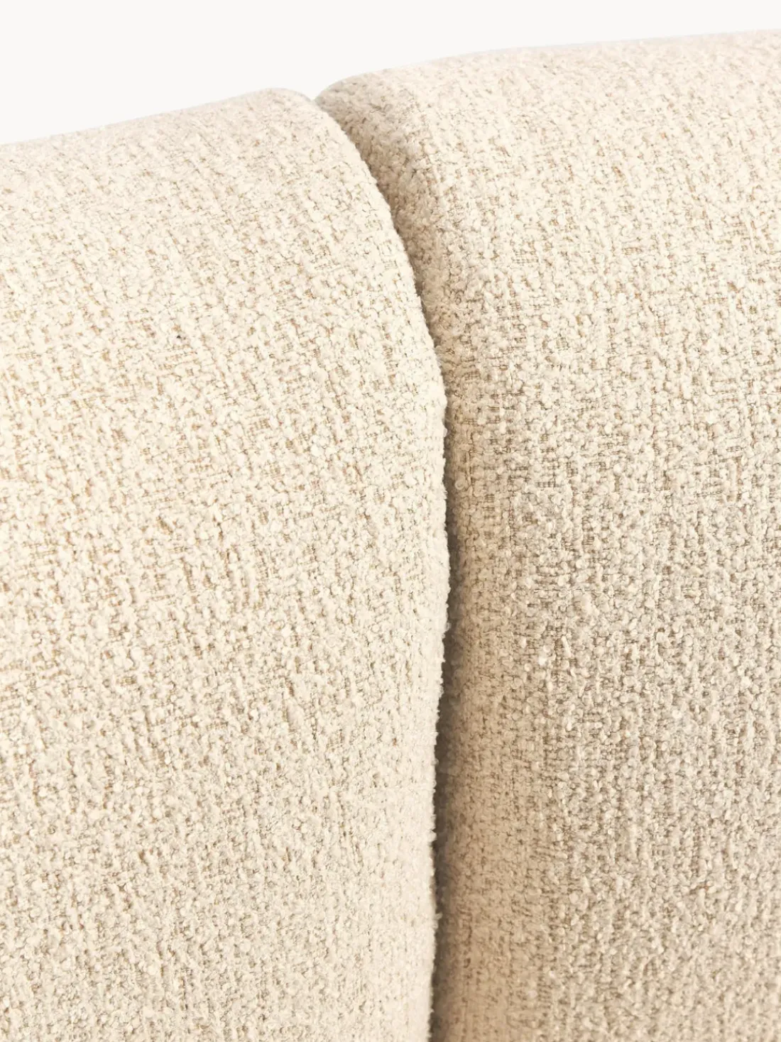 Sofá rinconera modular en tejido bouclé Sofia (4 plazas)