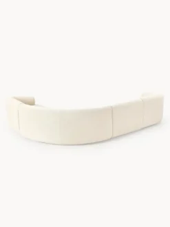 Sofá rinconera modular en tejido bouclé Sofia (4 plazas)