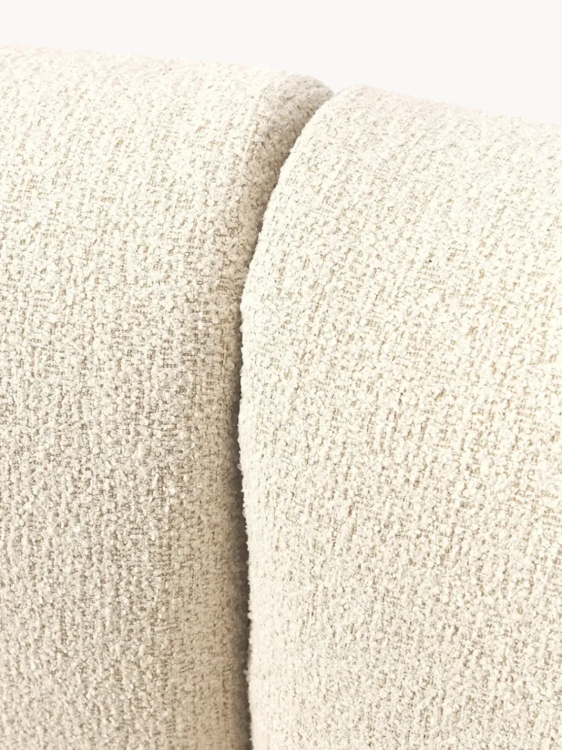 Sofá rinconera modular en tejido bouclé Sofia (4 plazas)