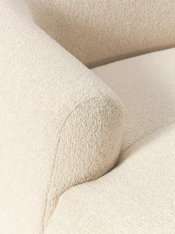 Sofá rinconera modular en tejido bouclé Sofia