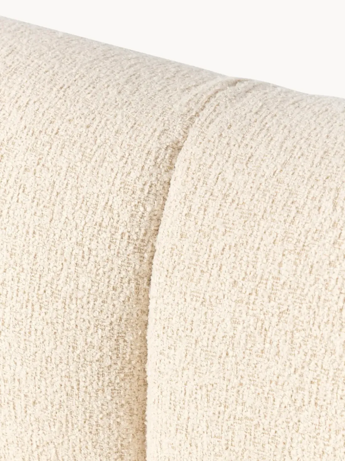 Sofá rinconera modular en tejido bouclé Sofia