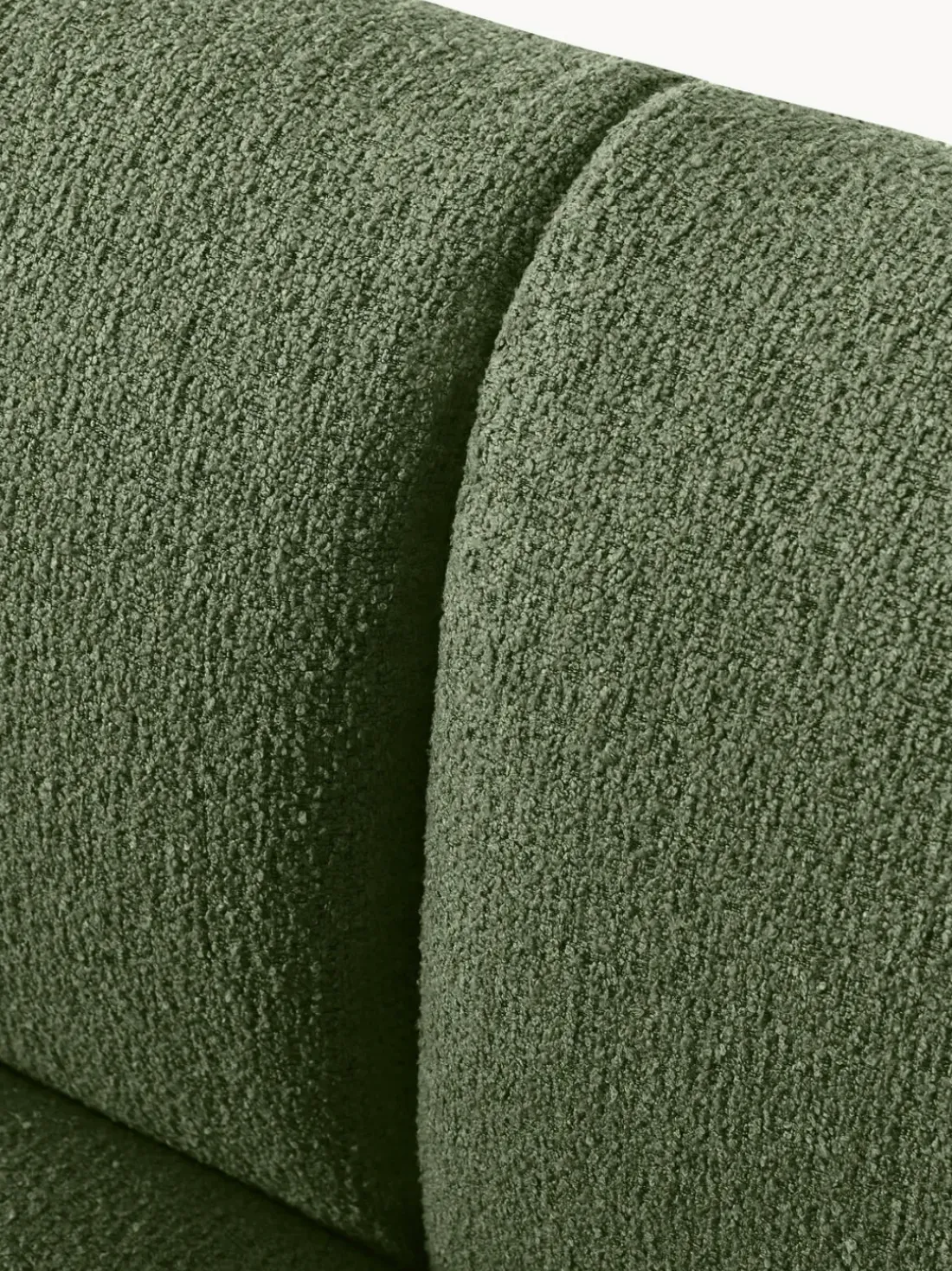 Sofá rinconera modular en tejido bouclé Sofia (4 plazas)