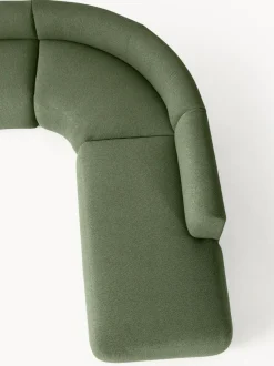 Sofá rinconera modular en tejido bouclé Sofia (4 plazas)