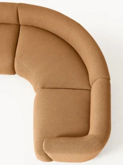Sofá rinconera modular en tejido bouclé Sofia (4 plazas)