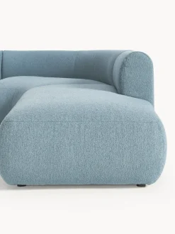 Sofá rinconera modular en tejido bouclé Sofia (4 plazas)