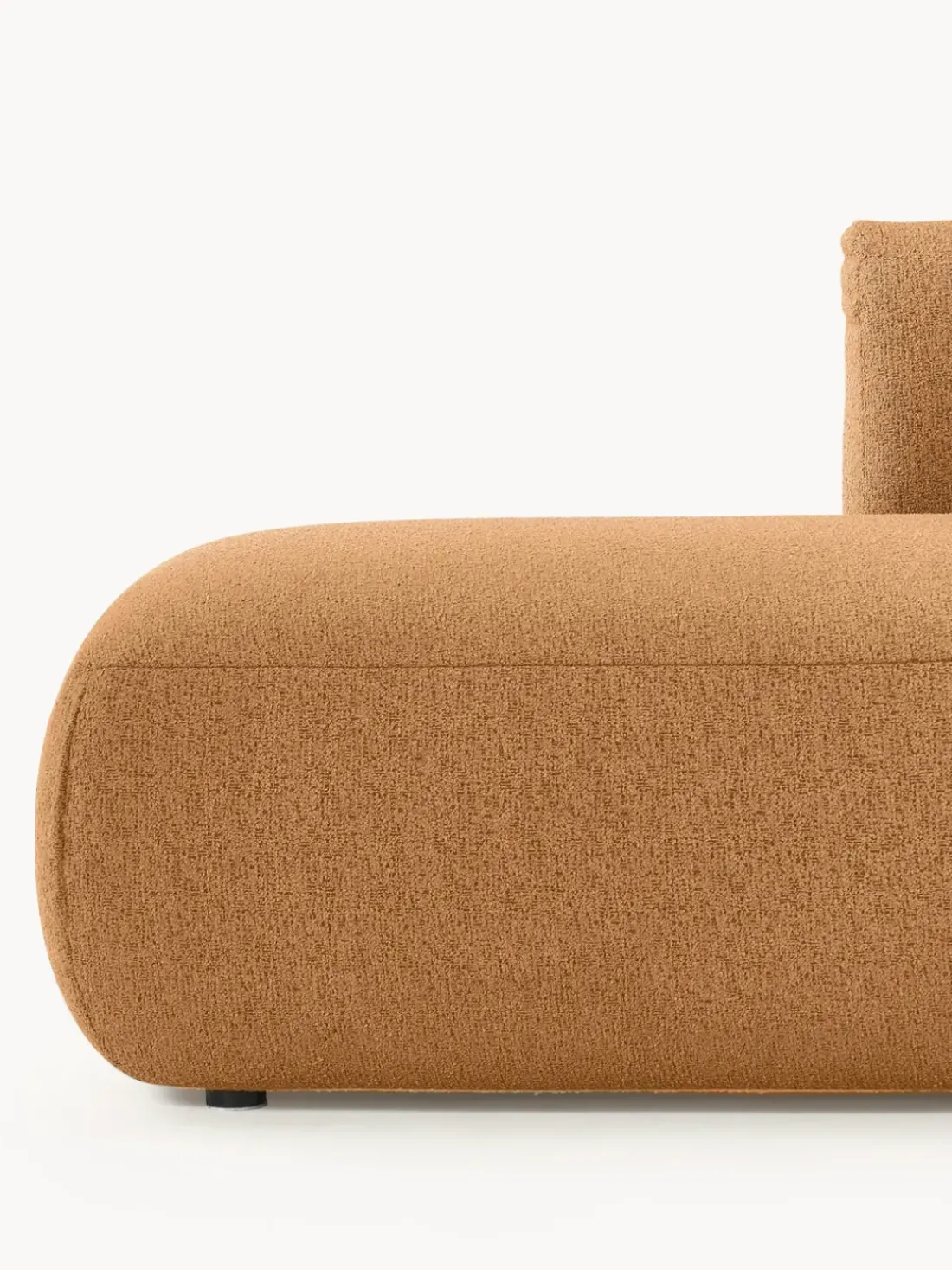 Sofá rinconera modular en tejido bouclé Sofia (4 plazas)