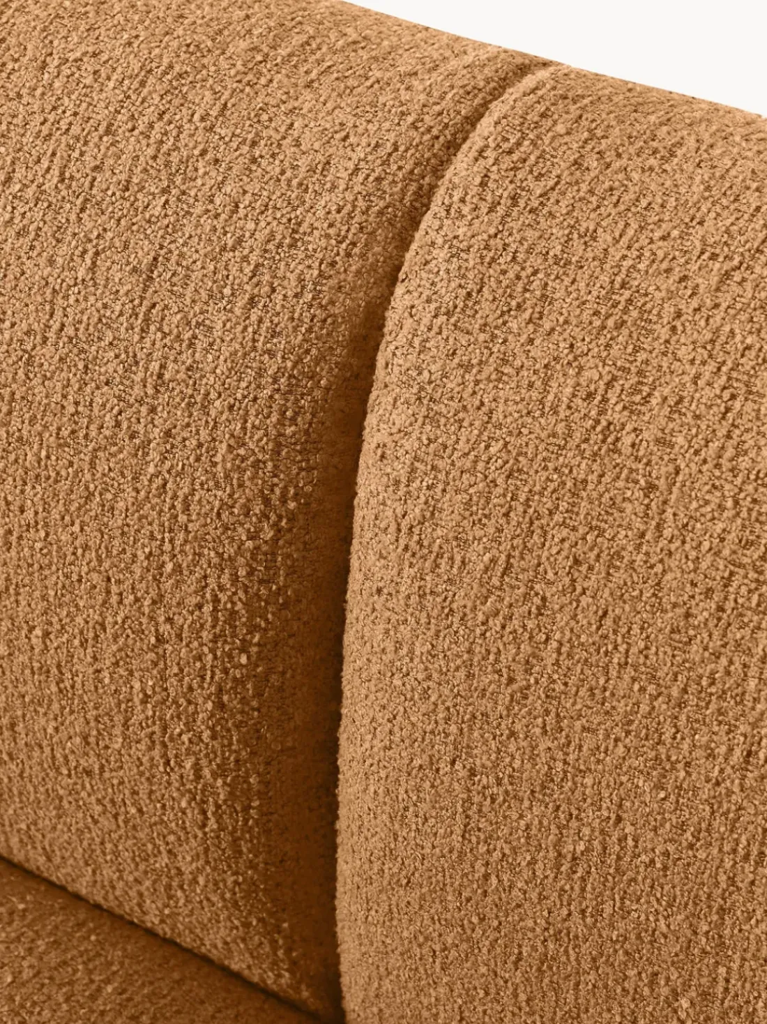 Sofá rinconera modular en tejido bouclé Sofia (4 plazas)